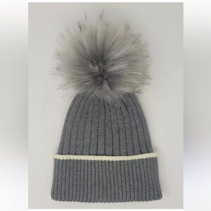 NWT Kyi Kyi Women’s Ribo Faux Fur Beanie Hat Stocking Stuffer Gift Warm